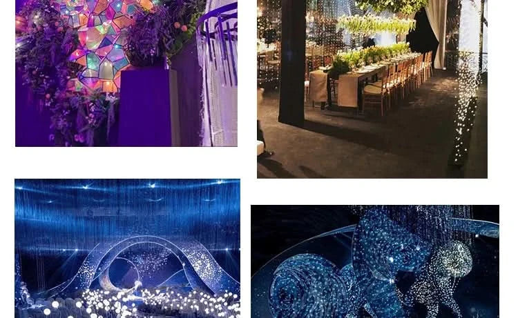 Luzes de Fadas Natalinas à Prova d'Água – Encanto e Magia