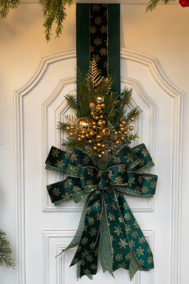 Escapulário de Natal Premium – Verde Esperança (2,10m x 30cm)